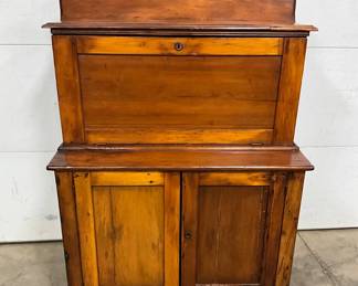 2pc Drop Front Secretary Desk