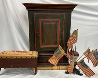 Patriotic Flag Display