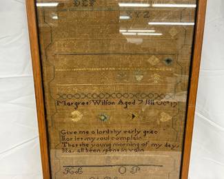 Sampler by Margaret Wilson