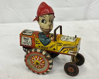 Marx Milton Berle Tin Litho Wind-Up Toy with Original Graphics