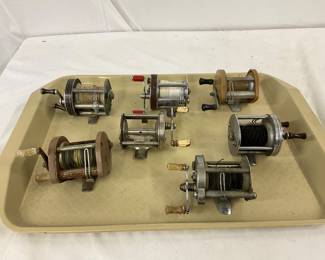 Early Fishing Reels by Akron, Ocean City, and Sportsman