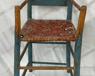 Early Wooden Highchair