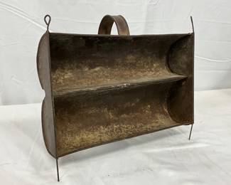 1840 Pennsylvania Double Fireplace Apple Roaster