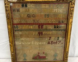 Sampler Dated 1876