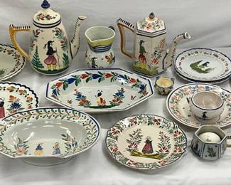 Henriot Quimper French Faience