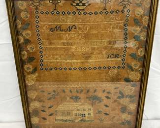 Sampler Featuring Schoolhouse