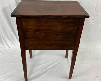 1850 Walnut Sugar Chest