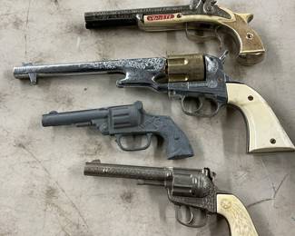 Early Cap Guns, Including Hubley and Other Makers
