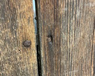 with Rose Head Nails