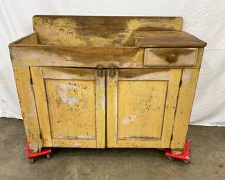 Early 1800s Primitive Dry Sink