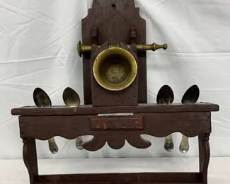 Mounted Mortar and Pestle