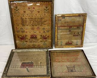 Samplers, 19th to Early 20th Century