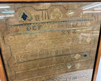 Aged 7, Dated 1811, 13x24