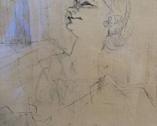 a Toulouse Lautrec lithograph