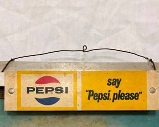 ORIG. ALUM. PEPSI FRAME