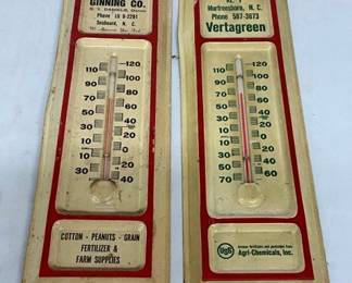 NC ADVERTISING THERMOMETERS