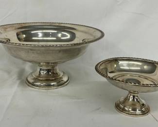 STERLING SILVER COMPOTES