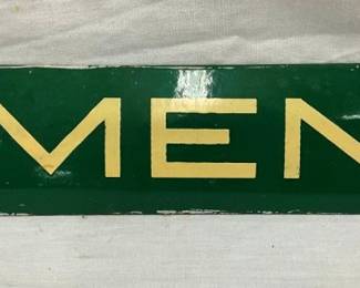 PORC. MEN SIGN 10X2.5