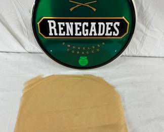12IN METAL RENEGADES SIGN NOS
