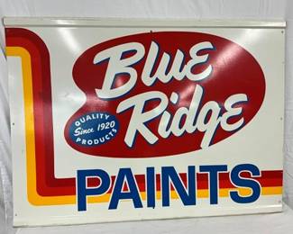 48X36 BLUE RIDGE PAINTS SIGN
