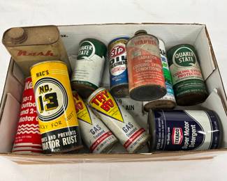 COLLECTION VARIOUS EARLY CANS