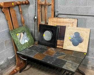 COFFEE TABLE, WALL MIRRORS AND MORE!