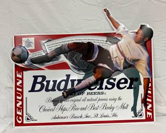 NOS BUDWEISER SOCCER SIGN