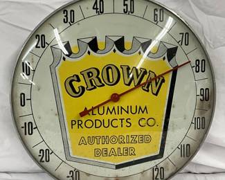 12" CROWN ALUM. PRODUCTS THERMOMETER