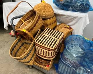 ALL HANDWOVEN BASKETS