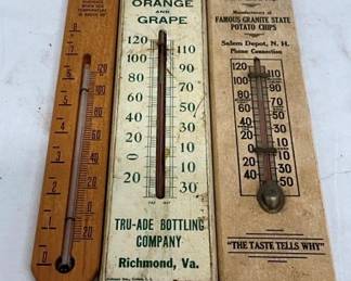 ADVERTISING THERMOMETERS