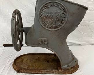 SNOW KING ICE CRUSHER