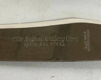 OLD ENGLISH CARVING SET