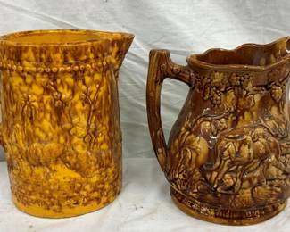 BENNINGTON POTTERY PITCHERS
