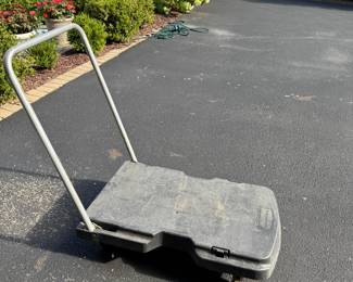 Rubbermaid Cart.
