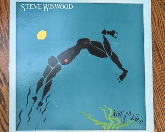 Steve Winwood "Arc of a Diver" Vinyl Record.