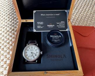 Shinola Runwell Watch -- New In Box!