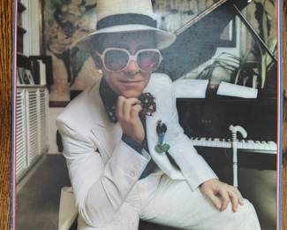 Elton John, "Greatest Hits" Vinyl Record.