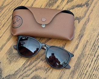 Polarized Ray Ban Sunglasses.