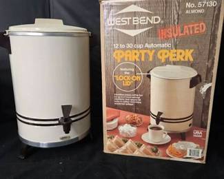 WestBend 12 To 30 Cup Party Perculator 