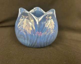 Iridescent Floral Shaped Bowl