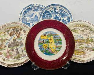 Views Of America Decorative Plates 