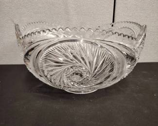 Vintage Aztec Punch Bowl 
