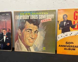Dean Martin Guy Lombardo Vinyl Records 