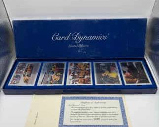  009 Card Dynamics Limited First Edition Ernie Irvan 5 Card Set