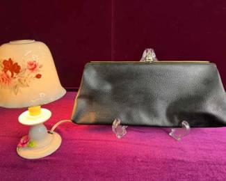 Vintage Clutch And Night Lamp