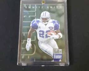 006 Emmitt Smith Hall Of Fame Card