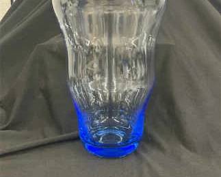  008 Bohemia Blue Crystal Vase