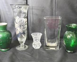 Assortment Of Flower Vases