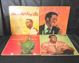 Crooners And Soul Vinyl Lot Davis Jr., Belafonte, Nat King Cole