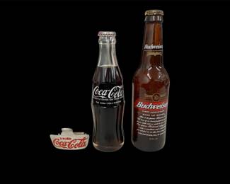 Metal Coca Cola Bottle Opener Coke Bottle  Budweiser Bottle